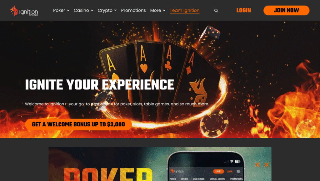 ignition casino - best crypto casinos